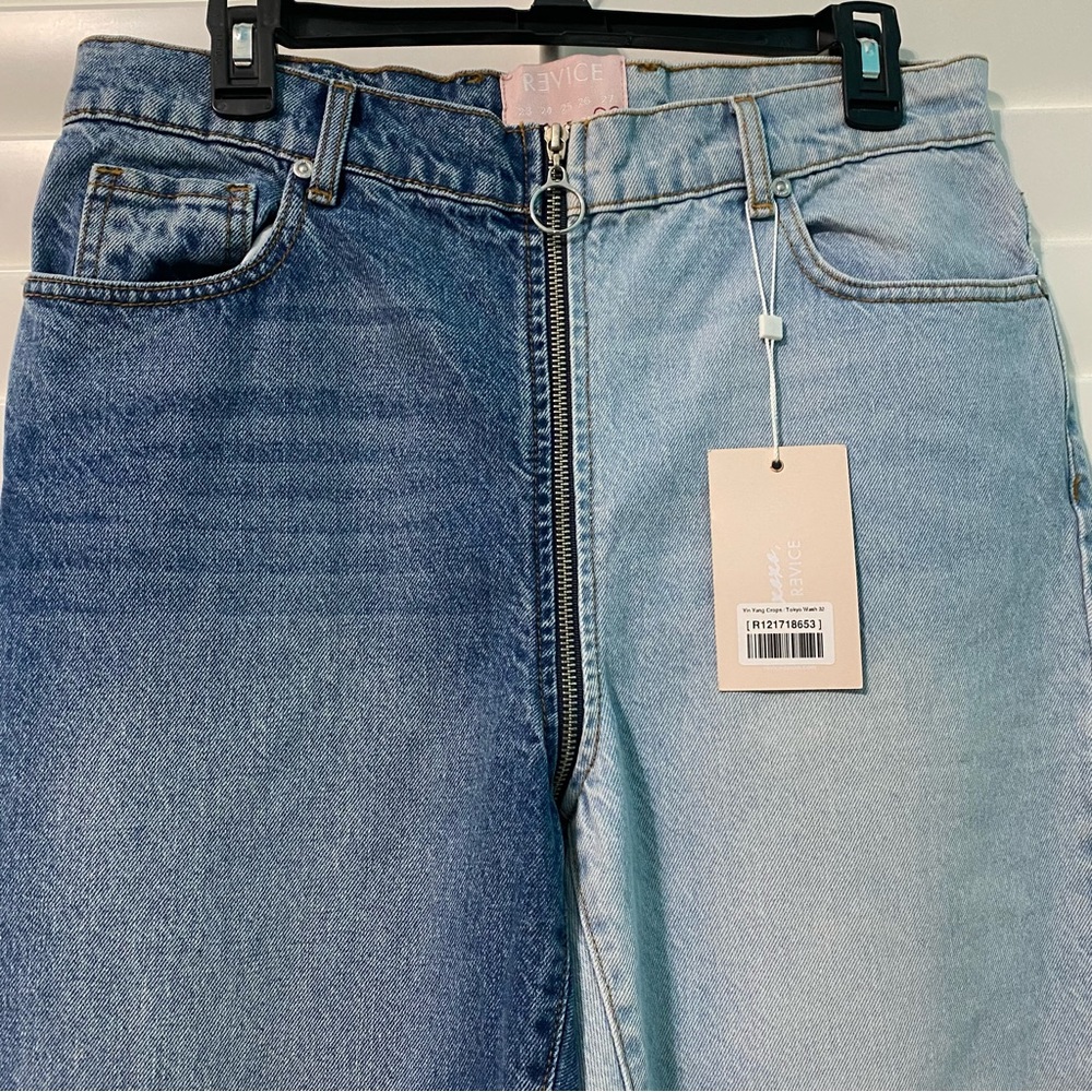 REVICE TWO TONE JEANS